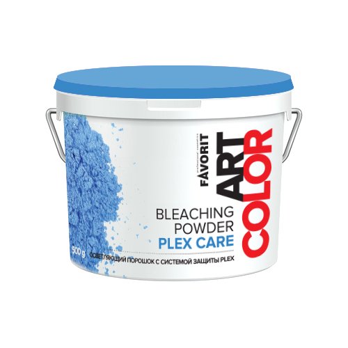 ART COLOR Голубой освет.порошок для тонких волос 7ур. с PLEX системой  500г NEW