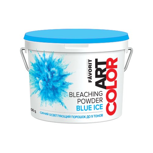 ART COLOR Синий осветляющий порошок до 9 тонов  500г NEW