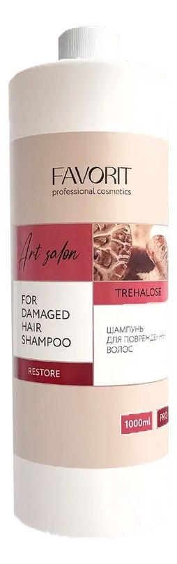 Шампунь для поврежденных волос"Art  Salon. For Damagen Hair Shampoo" 1000 ml