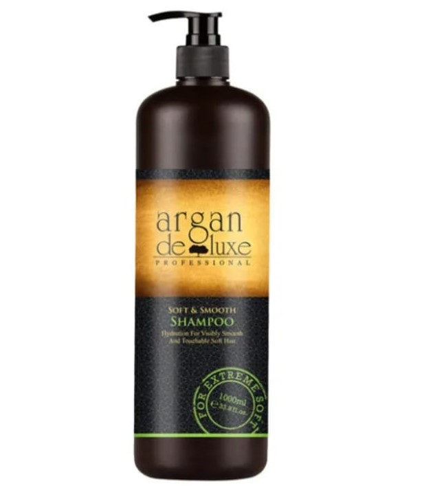 ШАМПУНЬ ДЛЯ ГЛАДКОСТИ / Argan deluxe Soft-Smooth shampoo 1000мл