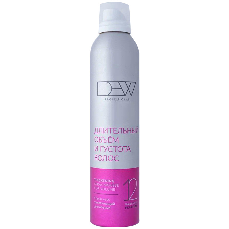 DEW PROFESSIONAL, Спрей- Мусс уплотняющий для объёма, 300мл