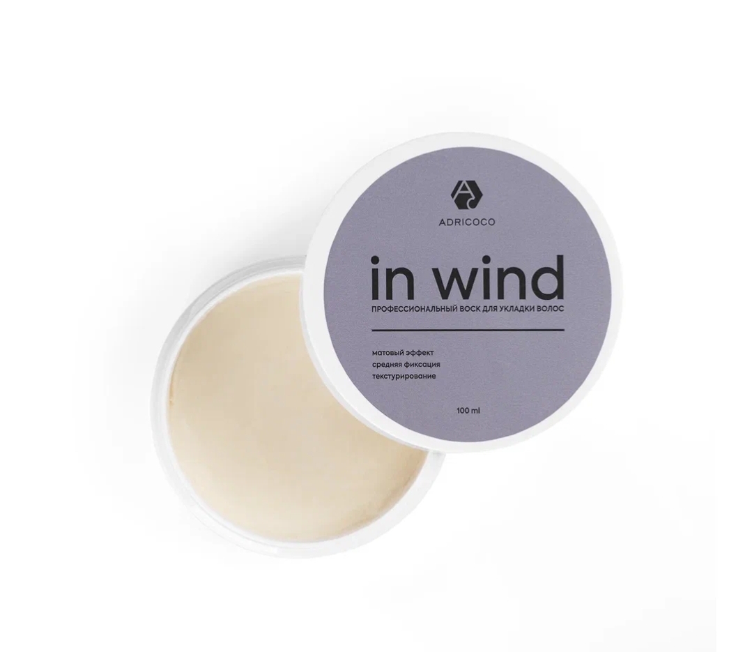 Матовый воск In Wind ADRICOCO,  100 мл