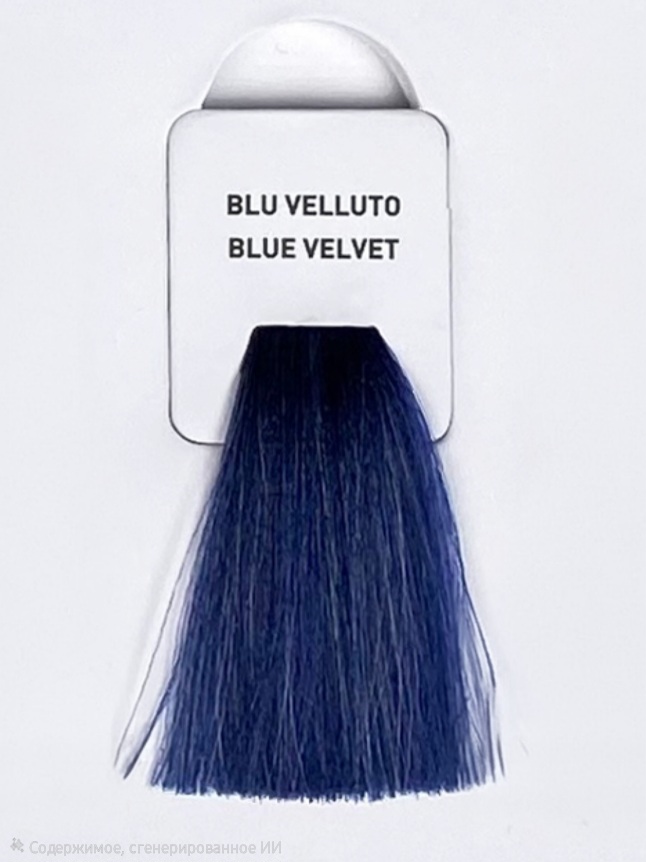 Прямой пигмент синий бархат BLUE VELVET, 150мл