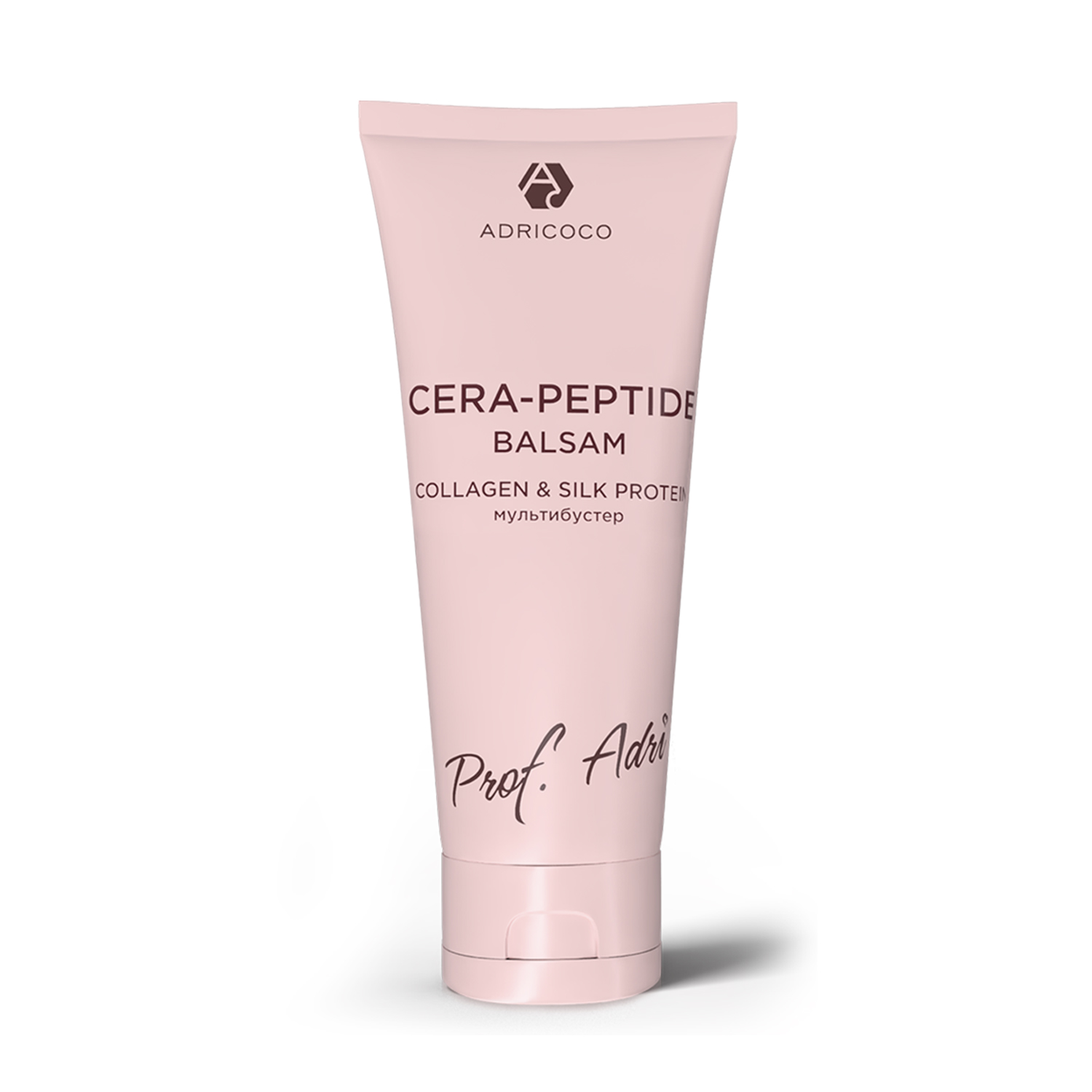 Мультипитательный бальзам-эмульсия CERA-PEPTIDE для волос Prof Adri с комплексом пептидов, керамидов и коллагена, ADRICOCO, 250 мл