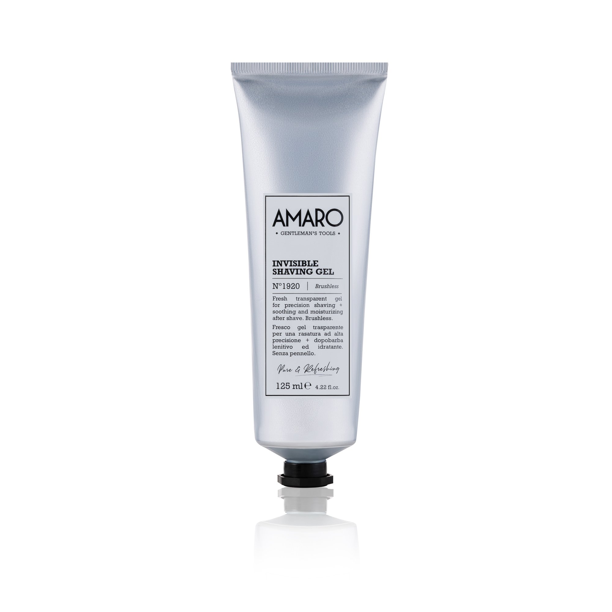 Amaro Invisible Shaving Gel 125 ml Прозрачный гель для бритья