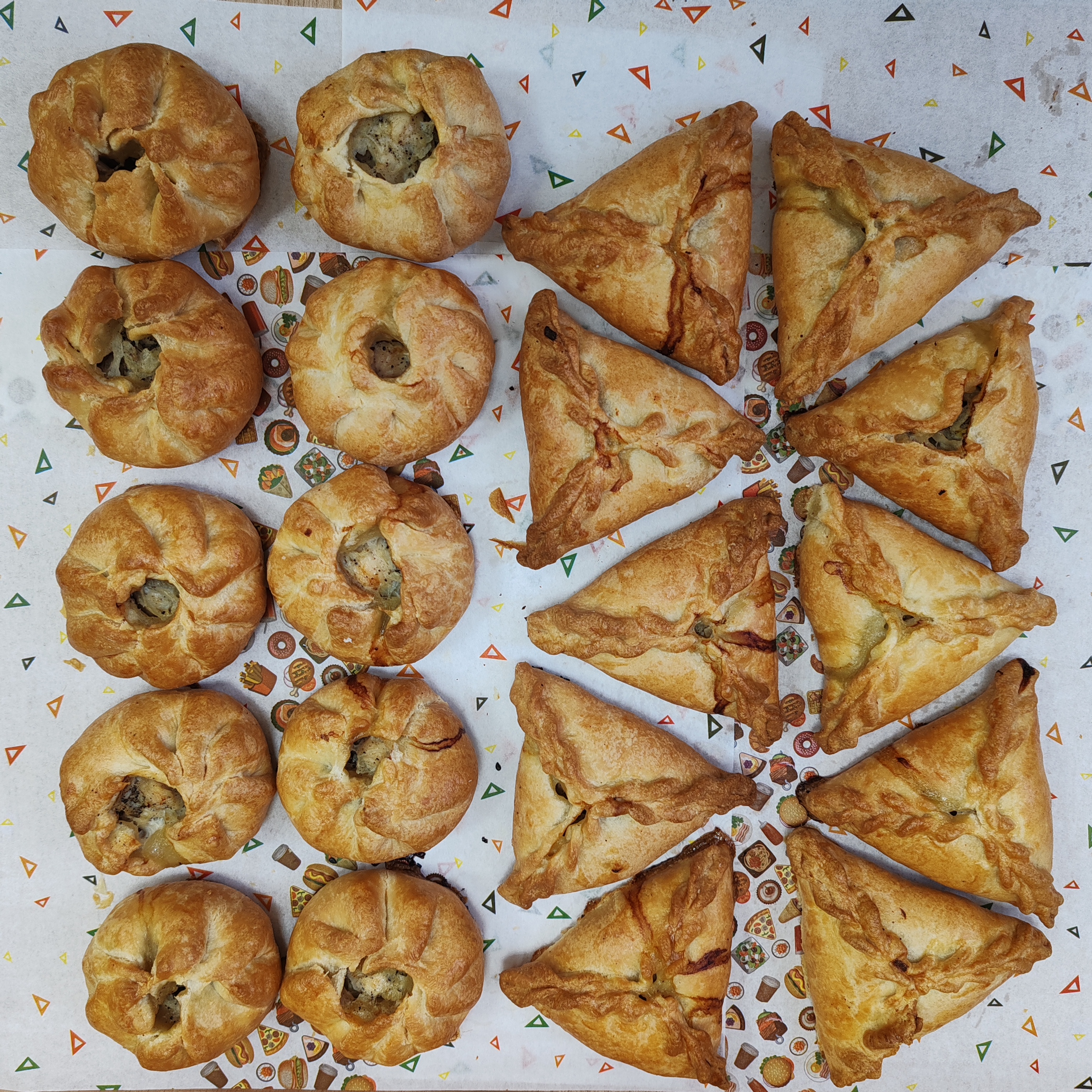 сет 4. 20 курников из теста на кефире