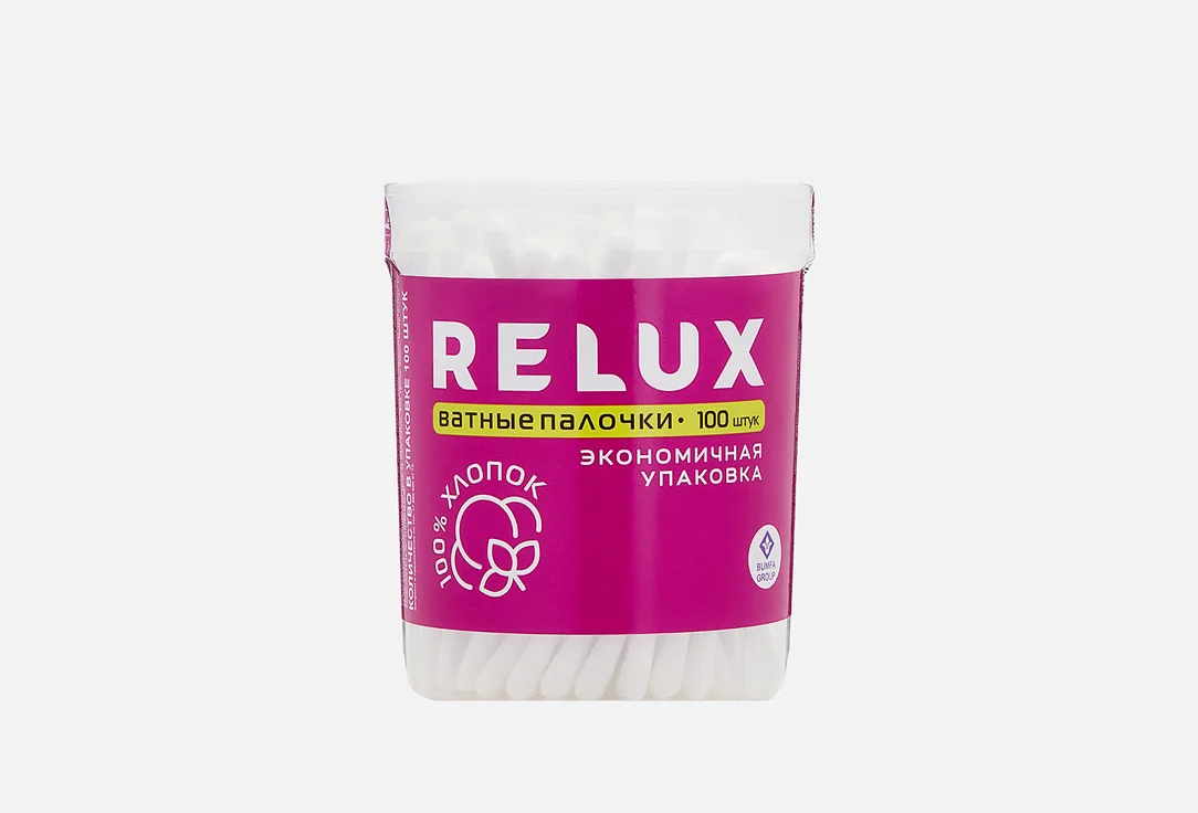 Ватные палочки Relux Cotton swabs in a cylinder