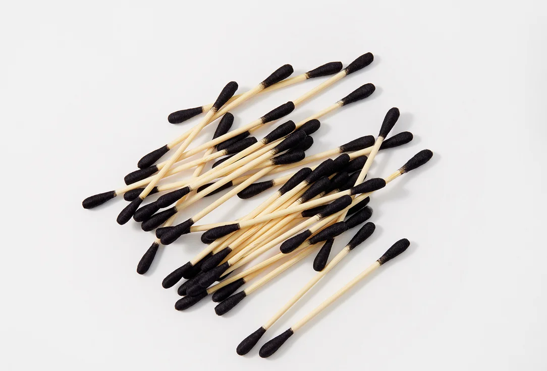 Ватные палочки Jungle Story Black Bamboo swabs