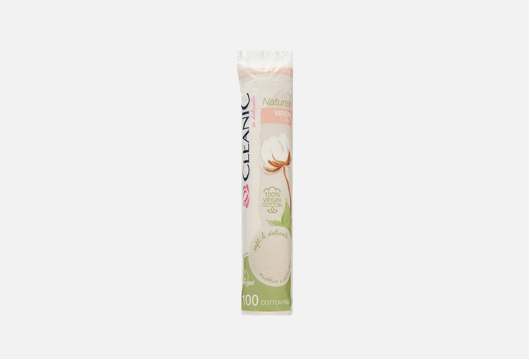 Ватные диски Cleanic Naturals Virgin Cotton