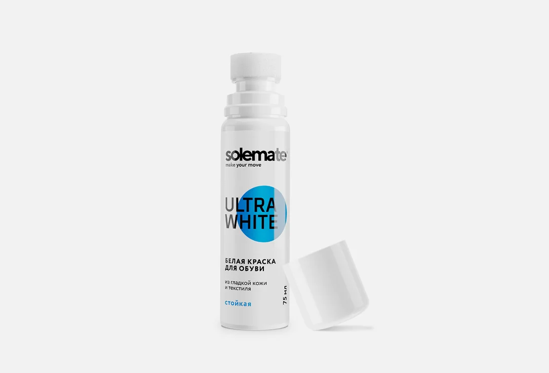 Белая краска для обуви Solemate Ultra white