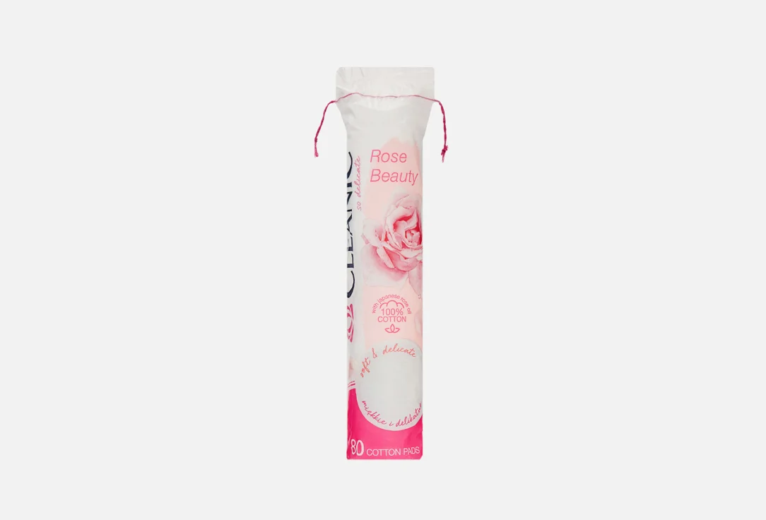 Ватные диски Cleanic Rose Beauty