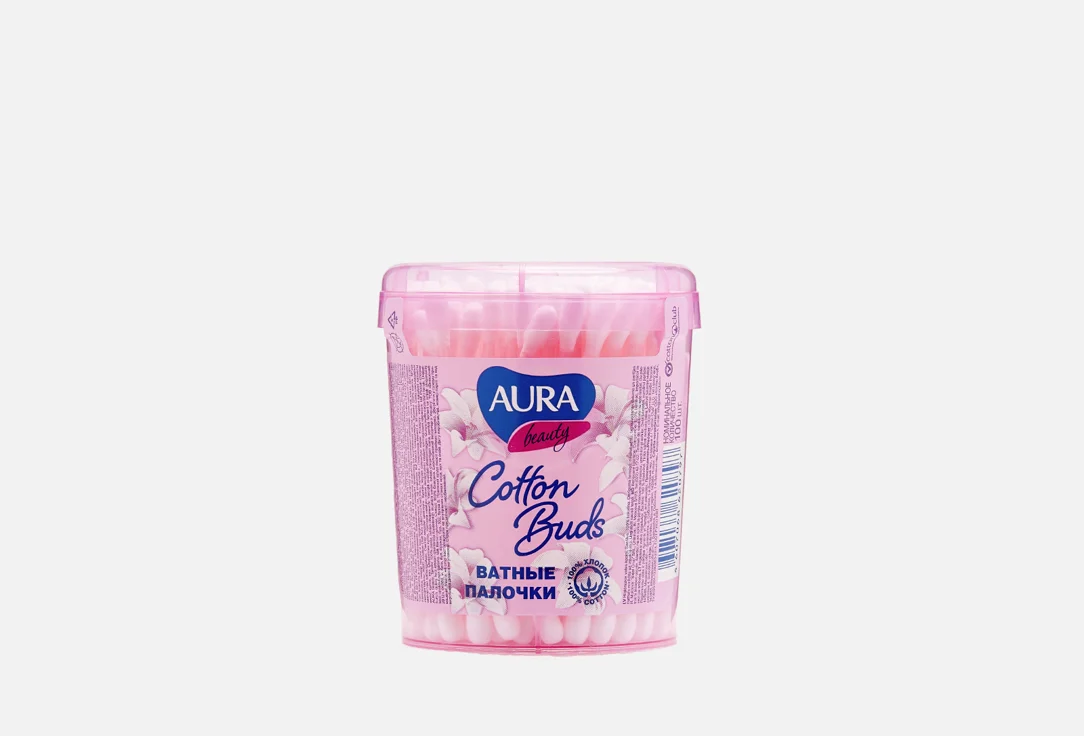 Ватные палочки Aura Beauty Cotton Buds