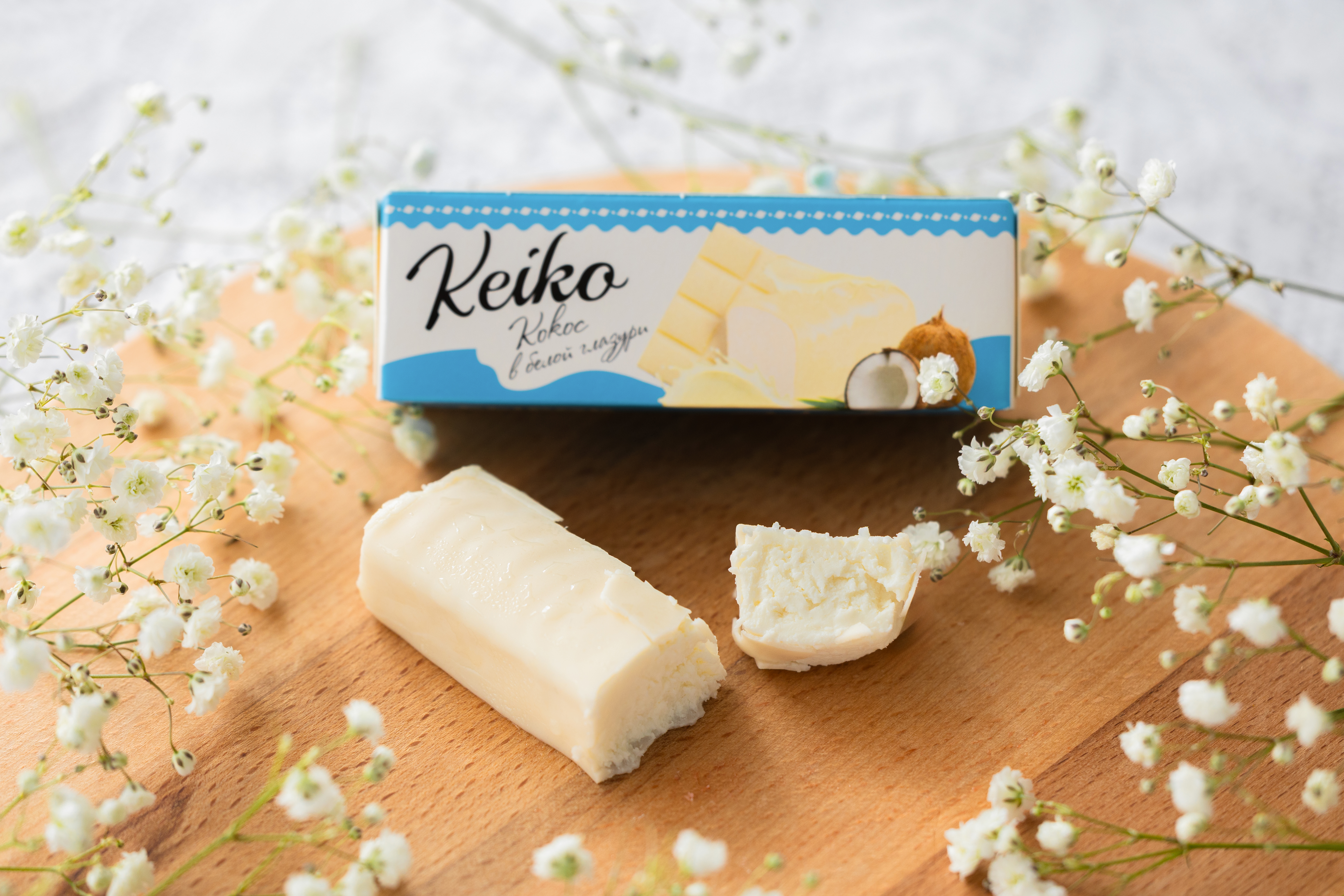 Сырок творожный «Кейко»Кокос