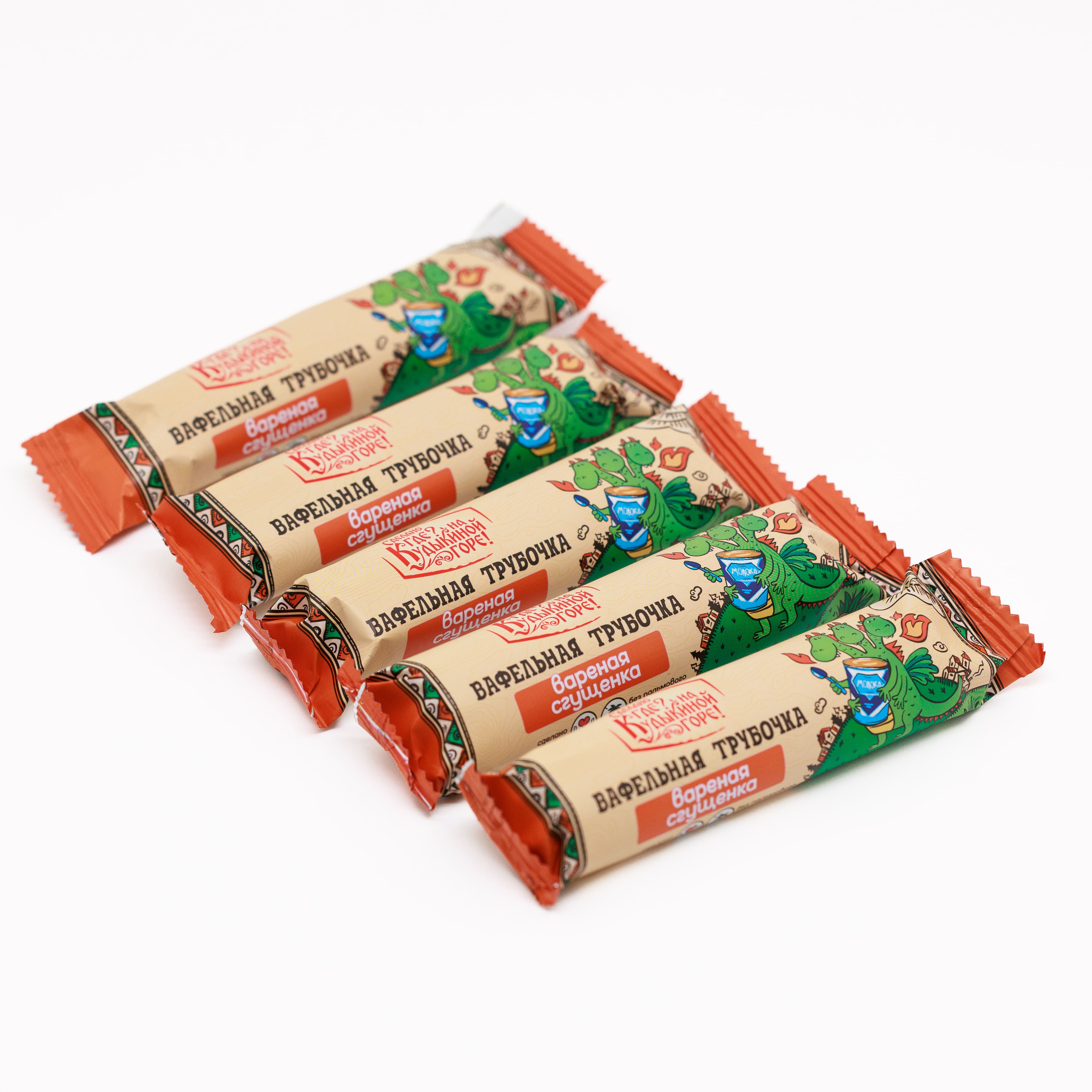 Вафельная трубочка с «Вареной сгущенкой» ШокоМастер 65г