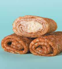 Блины "Сытый Папа" с творожной начинкой вес "ЛИНА"