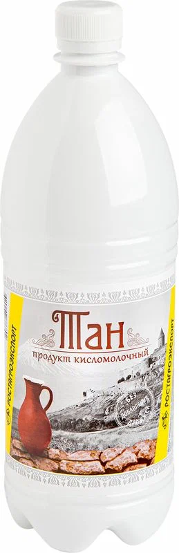 Продукт кисломолоч. "Тан" РАЭ 0,5% 1000мл (6) бутылка