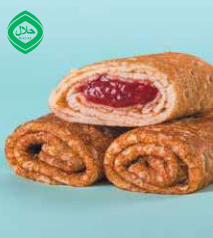 Блины "Сытый Папа" с вишней вес "ЛИНА"