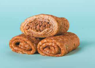 Блины "Сытый Папа" с сочным мясом вес "ЛИНА"