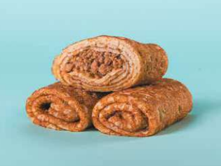 Блины "Сытый Папа" с жареной печенью вес "ЛИНА"