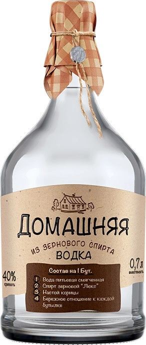 ВОДКА ДОМАШНЯЯ 0,7 Л