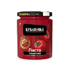 ТОМАТНАЯ ПАСТА КУБАНОЧКА С\Б 500 ГР *12