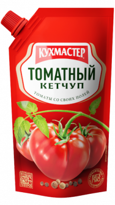 КЕТЧУП КУХМАСТЕР ТОМАТНЫЙ М\У 260 ГР *20