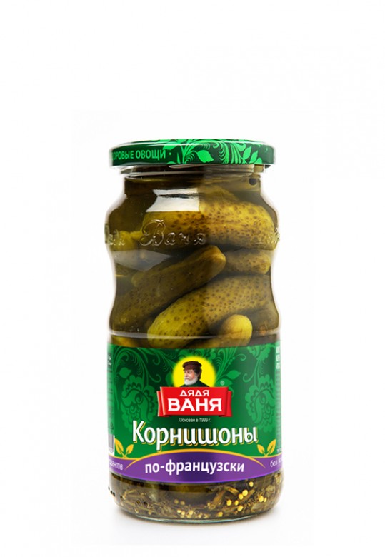 КОРНИШОНЫ ДЯДЯ ВАНЯ ФРАНЦ С\Б 460 ГР *8