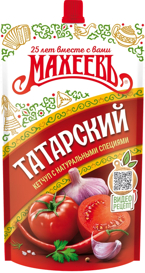 КЕТЧУП МАХЕЕВ ТАТАРСКИЙ М\У 300 ГР *16