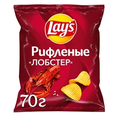 ЧИПСЫ ЛЕЙС ЛОБСТЕР М\У 70 ГР *25