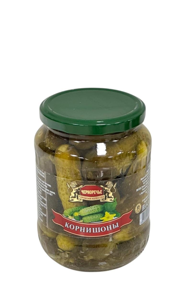 КОРНИШОНЫ ЧЕРНОРЕЧЬЕ С\Б 680 ГР *8