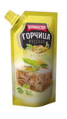 ГОРЧИЦА КУХМАСТЕР РУССКАЯ М\У 140 ГР *24
