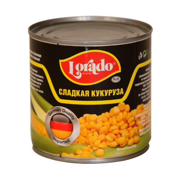 КУКУРУЗА ЛОРАДО СЛАДКАЯ Ж\Б 340 ГР *12