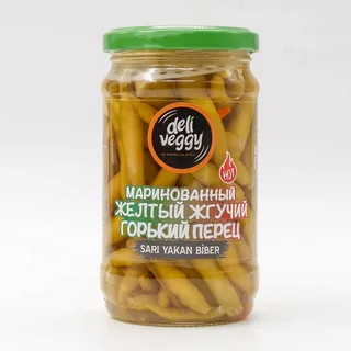 ХАЛАПЕНЬО ДЕЛИ ВЕГГИ ЖЕЛТЫЙ ЖГУЧИЙ С\Б 295 ГР *12