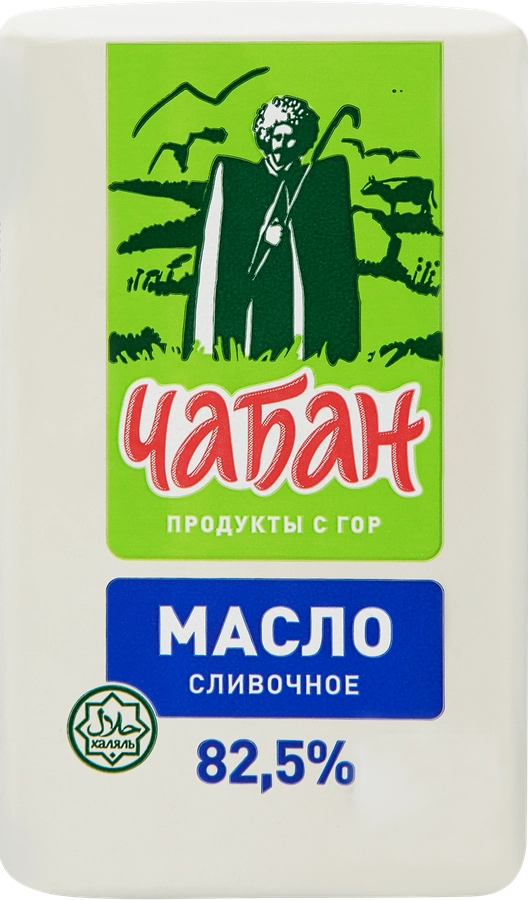 МАСЛО СЛИВ ЧАБАН 82,5% 180 ГР *13