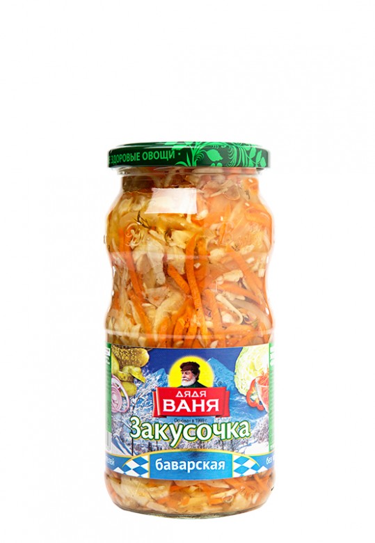 ЗАКУСОЧКА ДЯДЯ ВАНЯ БАВАРСКАЯ С\Б 460 ГР *8