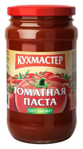 ТОМАТНАЯ ПАСТА КУХМАСТЕР С\Б 190 ГР *12