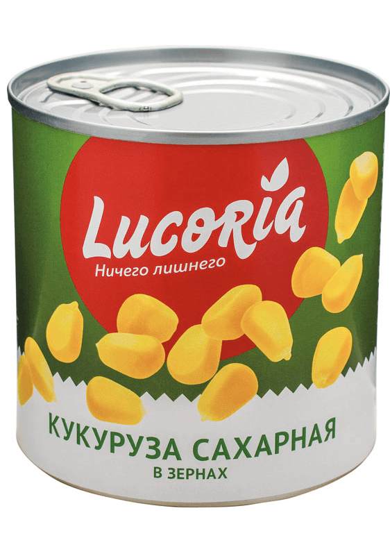 КУКУРУЗА ЛУКОРИЯ СЛАДКАЯ Ж\Б КЛЮЧ 340 ГР *12