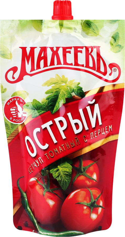 КЕТЧУП МАХЕЕВ ОСТРЫЙ М\У 300 ГР *16