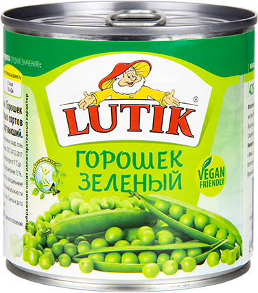 ГОРОШЕК ЛЮТИК Ж\Б 400 ГР *12
