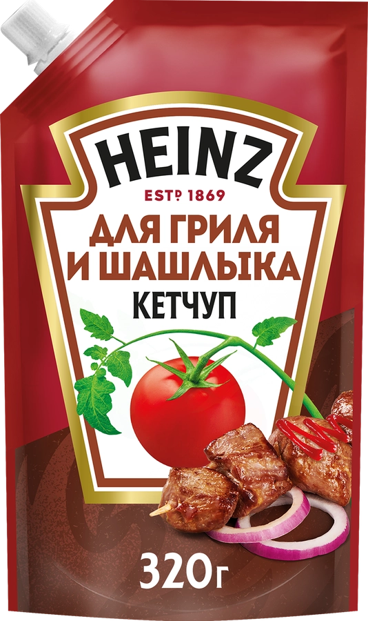 КЕТЧУП ХАЙНЦ ГРИЛЬ ШАШЛЫК Д\П 320 ГР *16