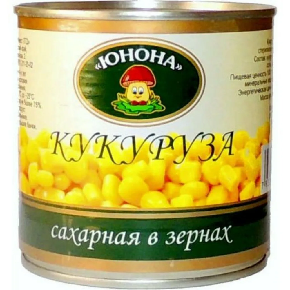 КУКУРУЗА ЮНОНА Ж\Б 340 ГР *12