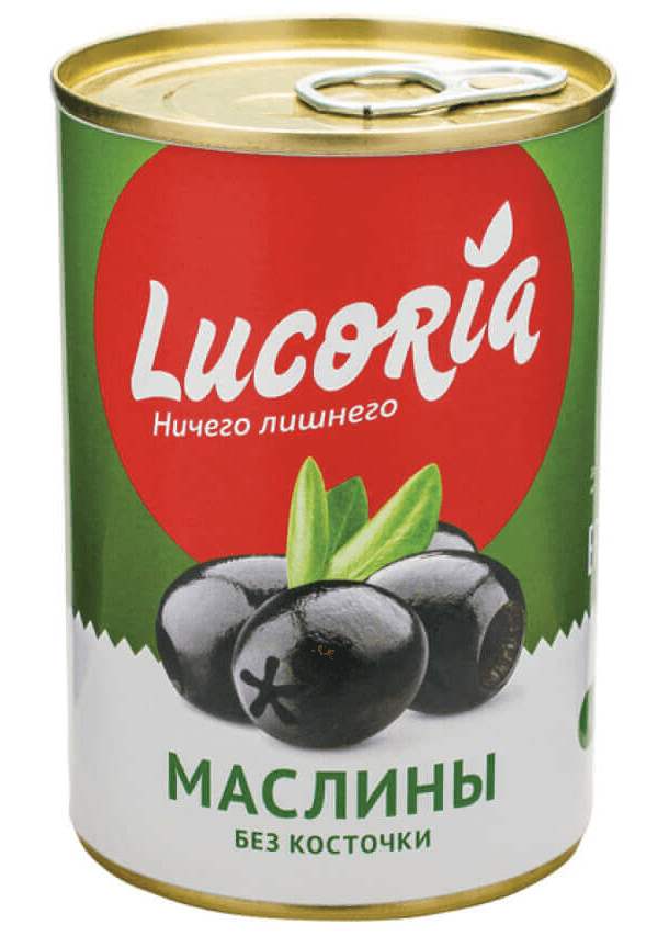 МАСЛИНЫ ЛУКОРИЯ Б\К Ж\Б 300 МЛ *12