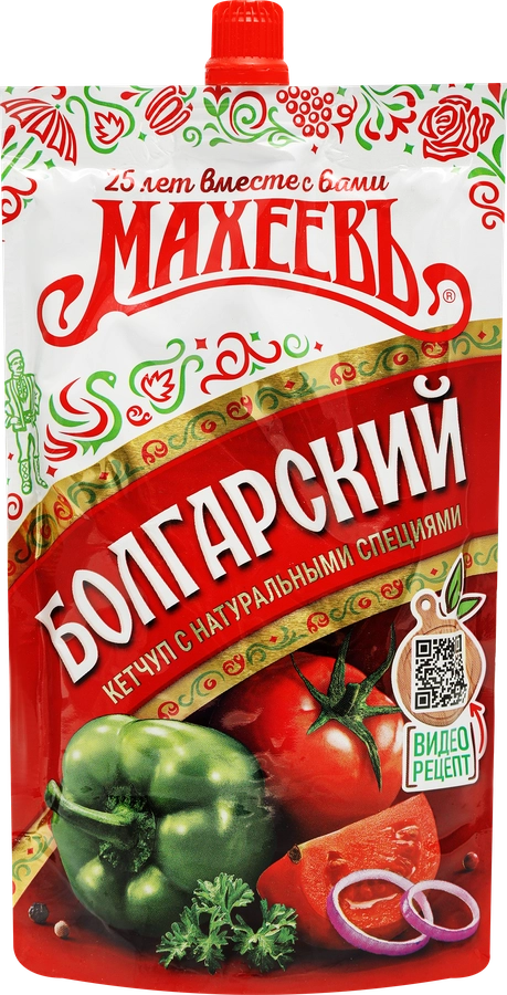 КЕТЧУП МАХЕЕВ БОЛГАРСКИЙ М\У 300 ГР *16
