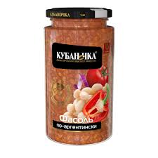 ФАСОЛЬ КУБАНОЧКА ПО АРГЕНТИНСКИ С\Б 500 ГР *12