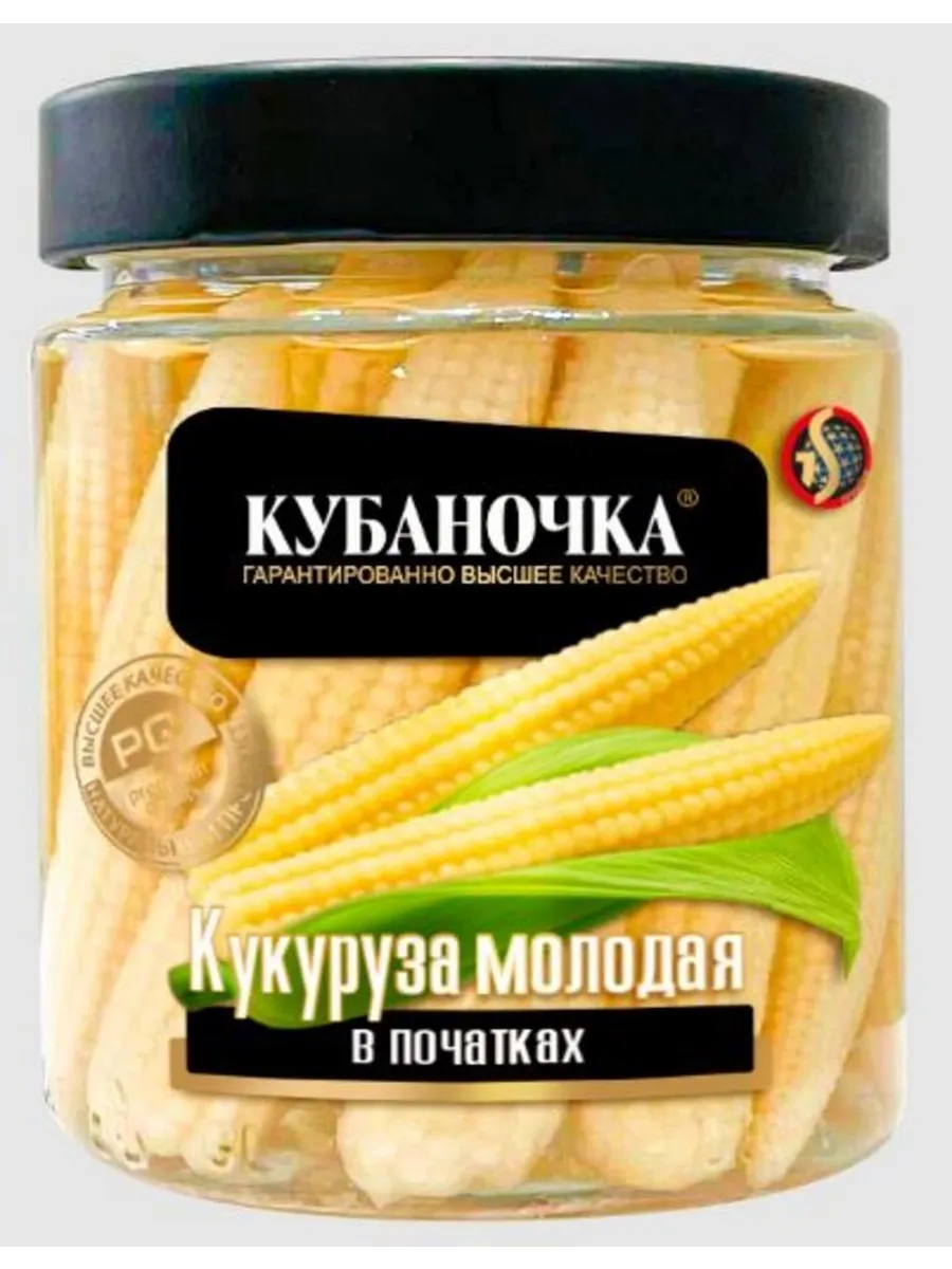 КУКУРУЗА КУБАНОЧКА ПОЧАТКИ С\Б 260 ГР *12
