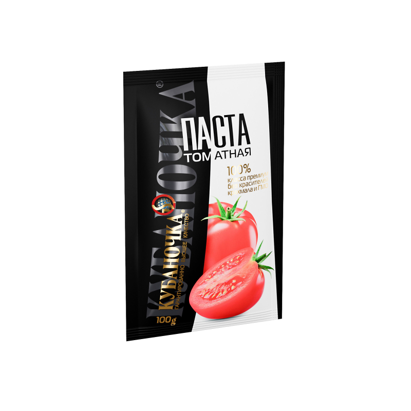 ТОМАТНАЯ ПАСТА КУБАНОЧКА М\У 100 ГР *25