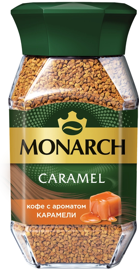 КОФЕ МОНАРХ КАРАМЕЛЬ С\Б 95 ГР *6
