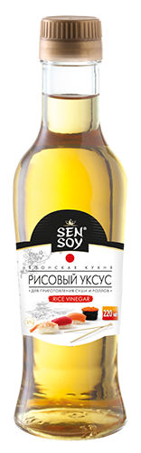 УКСУС СЕНСОЙ РИСОВЫЙ С\Б 220 МЛ *6