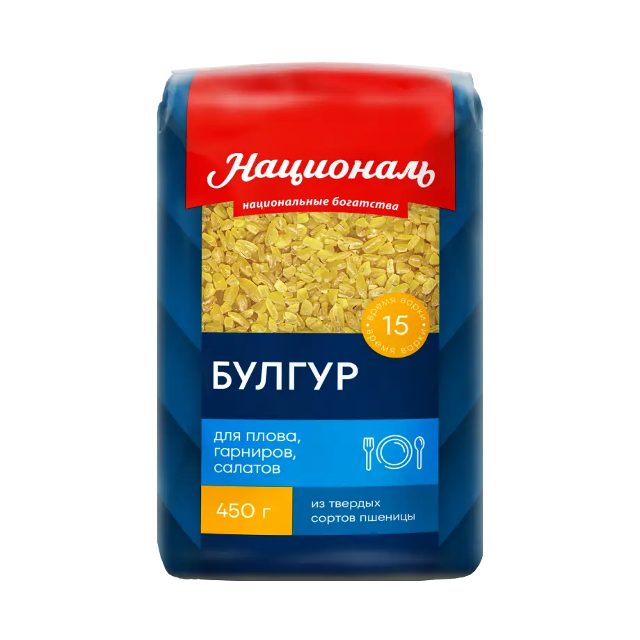 БУЛГУР НАЦИОНАЛЬ 450 ГР *6