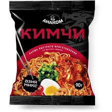 АНАКОМ ЛАПША Б\П КИМЧИ М\У 90 ГР *40